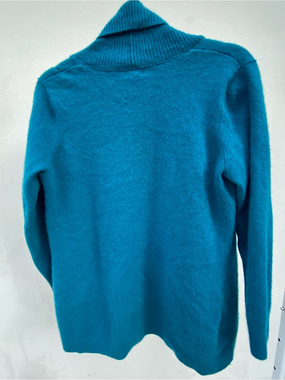 L.L.Bean 100% Cashmere Open Front Cardigan Size XL - Picture 4 of 5